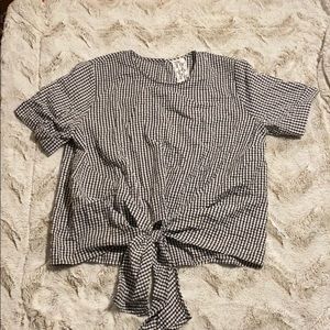 Sadie and Sage Gingham Top